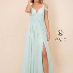Sweetheart Neck Off Shoulder Evening Dress NXY277P